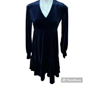 Taylor velvet flare dress